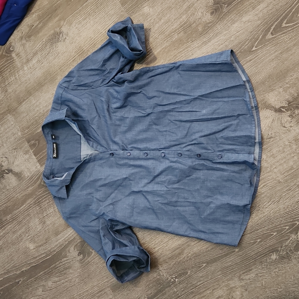 New York & Co. 3/4 Sleeve Button Up